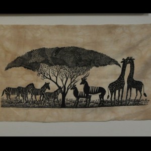 African textile Print